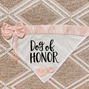 Dog of honor bandana